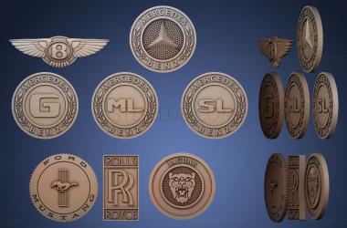 3D model logos (STL)